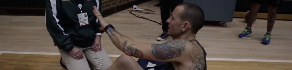 LPTV: Chester breaks his ankle on The Hunting Party Tour