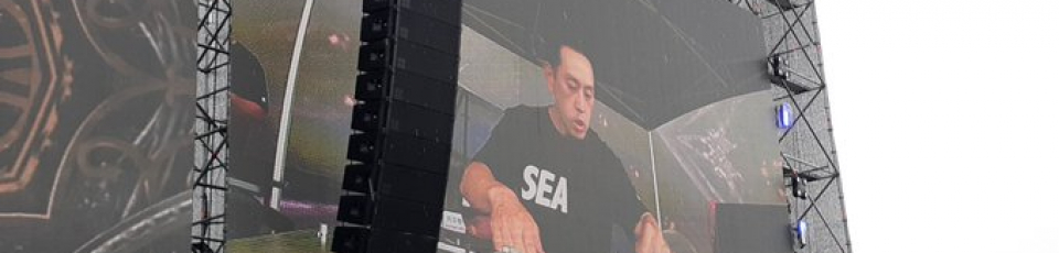 Joe Hahn en concert à Incheon (Corée du Sud)